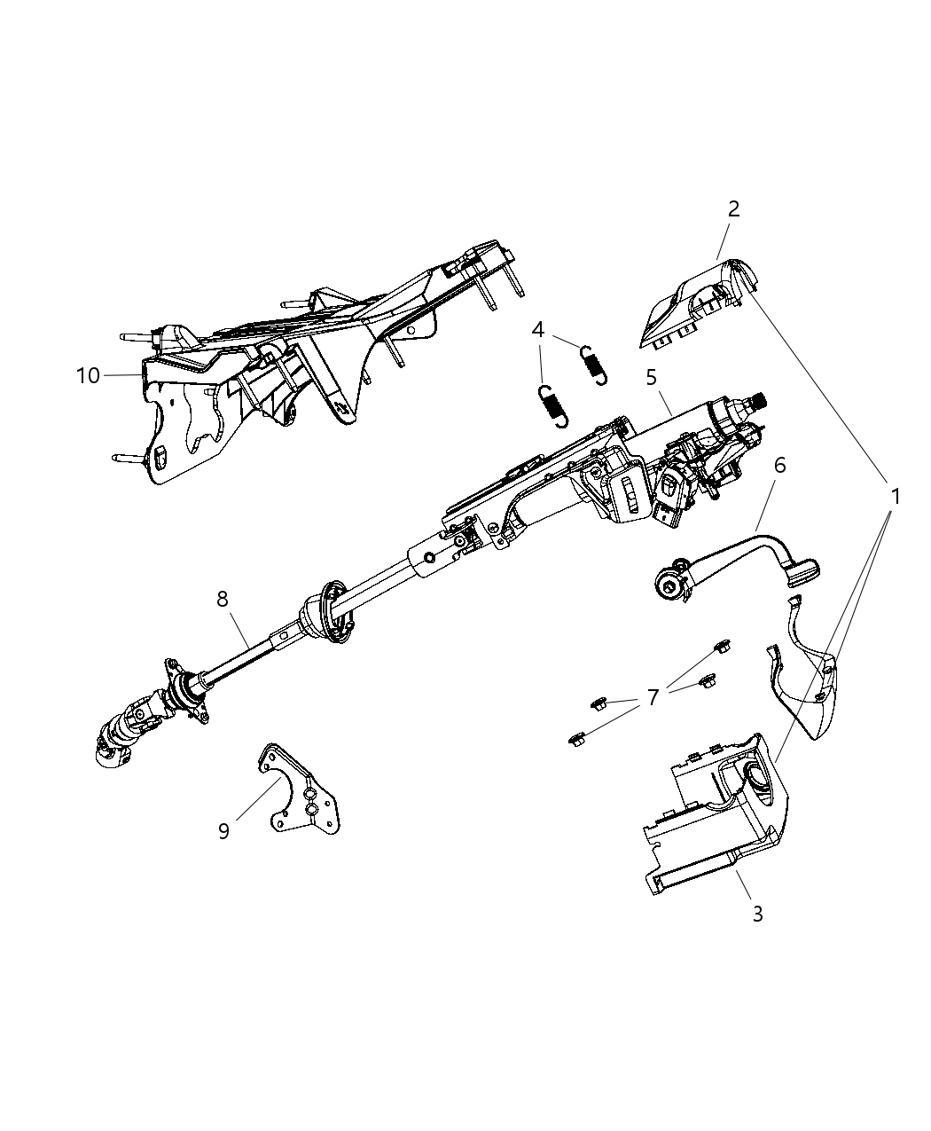 Bracket Intermediate Shaft