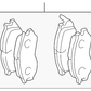 Disc Brake Pad Set Front