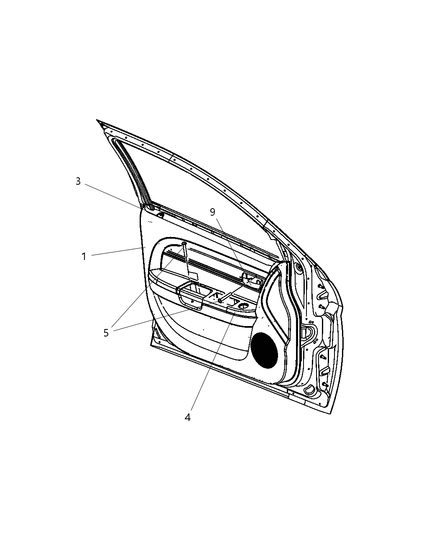 Panel Front Door Trim