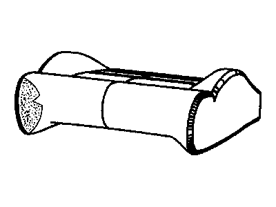 New 2007-2008 Fits Chrysler Wrangler Front Seat Cushion Cover - Part # 1FY801D5AA