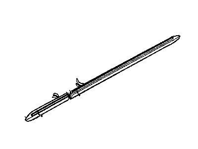 New 2002-2006 Fits Chrysler Sebring Molding-Quarter Outside - Part # WZ18WS2AA