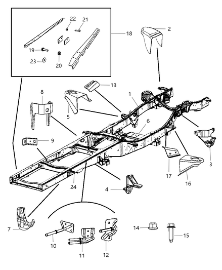 Bracket Kit Shock Mounting