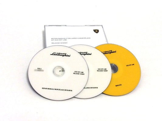 New 2005-2008 Lamborghini Gallardo - Murcielago Workshop Repair Manuals