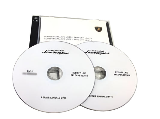 New 2010-2011 Lamborghini Gallardo - Murcielago Workshop Repair Manual
