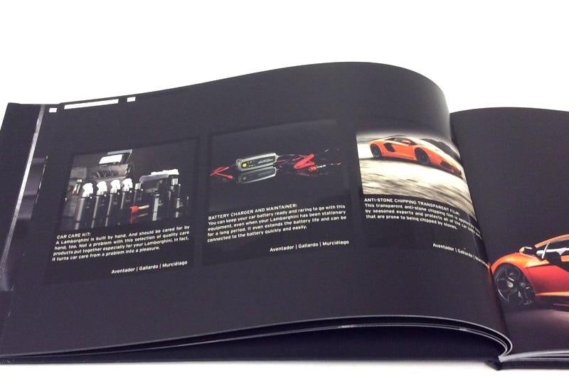 New OEM 2012 Lamborghini Factory Accessories Brochure