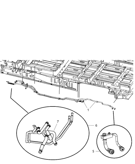Tube Auxilary A/C Extension