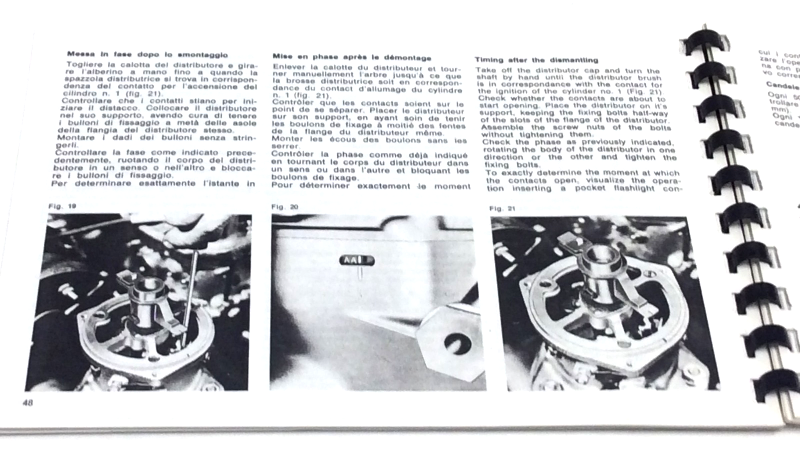 New Lamborghini Urraco P300 Owner’s Handbook Manual – Later Edition Reprint