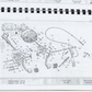 New 1989 Lamborghini Countach 25th European Spec Parts & Illustrations Catalogue