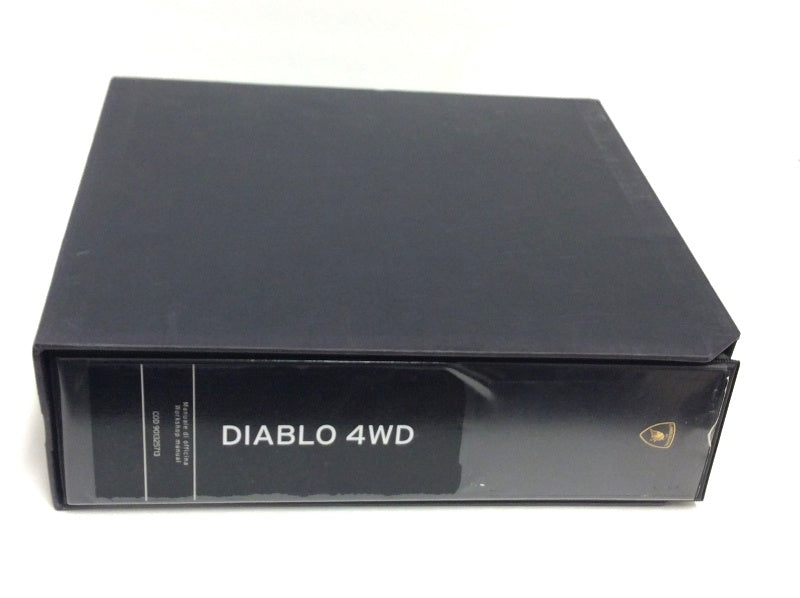 New OEM 1993-1994 Lamborghini Diablo VT Workshop Repair & Illustrations Catalogue