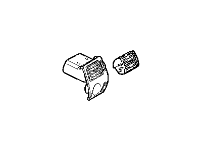 Outlet Air Conditioning & Heater Left