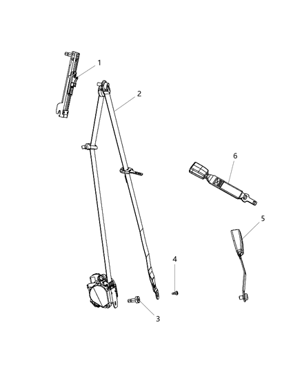 Cup Seat Belt Retractor
