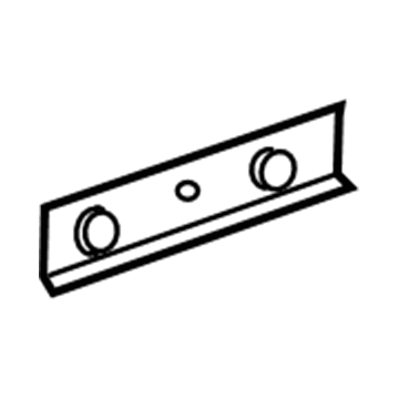 Cadillac - Plate, Rear End - Part # 10302935