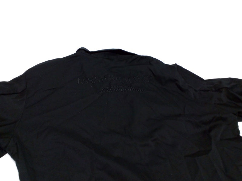 New  Lamborghini Factory Production Line Black Apron Uniform Large