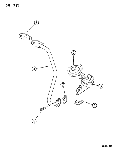 Gasket, Egr Tube Flange