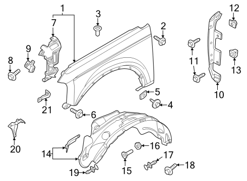 Lower Bracket Nut