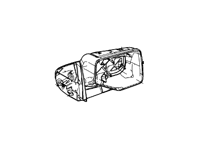 Mirror Assy - Rear View Outer