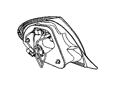 New 2004-2005 Fits Chrysler Neon Lamp-Tail Stop Turn - Part # 5303543AD