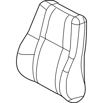 New 2018 Fits Chrysler Grand Cherokee Front Seat-Cushion Cover-Top Back Right - Part # 6RL68DX9AA