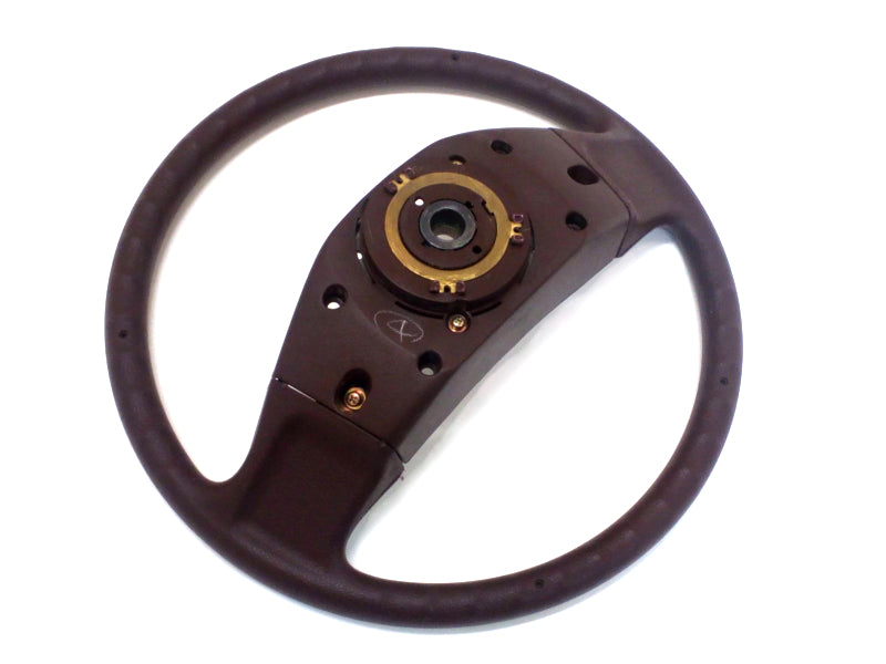 New OEM 1989-1992 Chevrolet Prizm Maple Red Steering Wheel, Part # 94850584