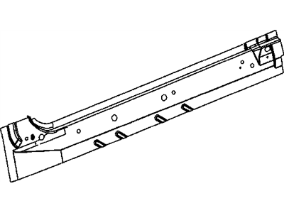 New 2001-2006 Fits Chrysler Sebring Sill-Body Side - Part # 4878671AE