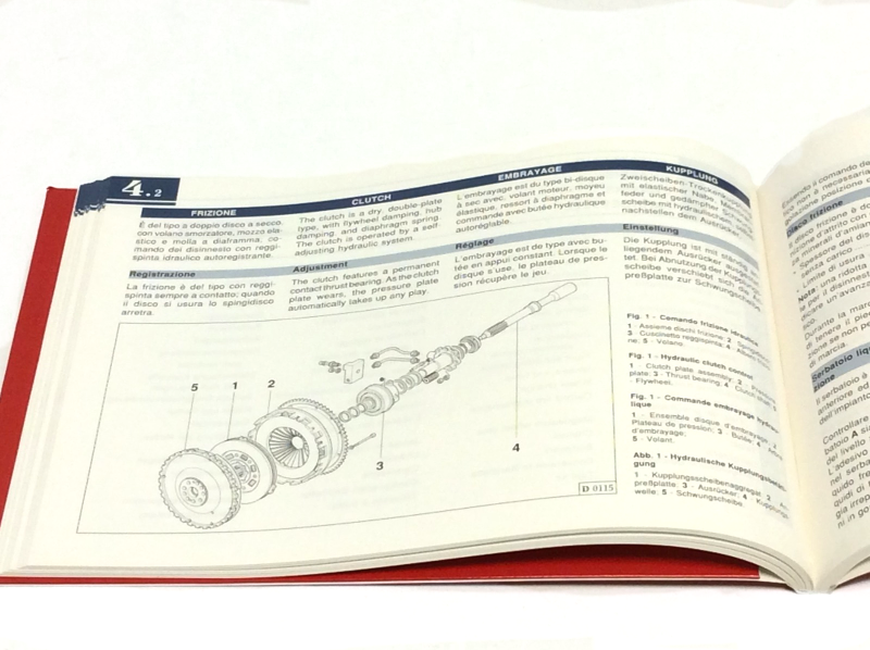 New OEM Ferrari F50 USA Owners Handbook Operating Manual 1st Ed, Cat # 993/95