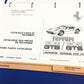 OEM 1978-79 Ferrari 308 GTB - 308 GTS Japanese Version Parts Illustration Manual
