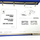 OEM 1989 Ferrari GTB/GTS Turbo Parts Illustration Manual Cat # 548/89