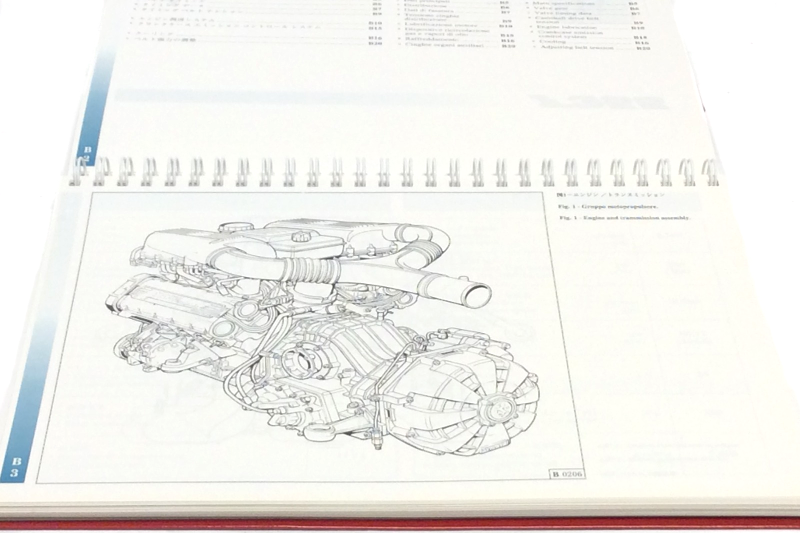 New OEM 1998 Ferrari F 355 Japanese Owners Handbook Operating Manual 1st ed, Cat # 1400/98