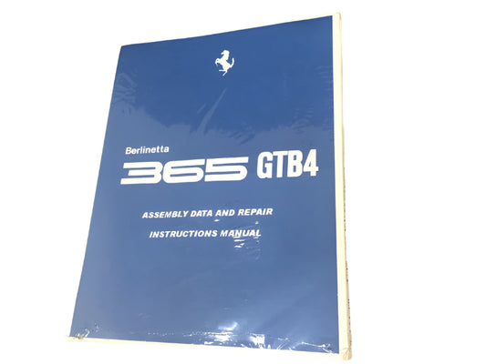 New FerrarI 365 GTB4 Workshop Technical Repair Manual English