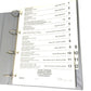 New OEM Ferrari Volume 2 Diagnosis Workshop Manual Yellow/Grey Binder Inserts - Sections 8, 9, 10, 11, and 12
