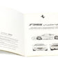 New OEM 1996 Ferrari F355 Challenge Factory Parts, Technical Workshop Illustrations Manual – Cat. 1054A/96