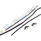 New OEM 1998 Chevrolet Tracker Rear Window Glass Molding Kit, Part # 96062705