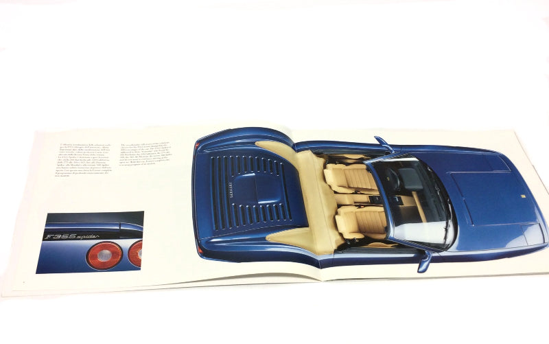 OEM 1995 Ferrari F355 Spider Factory Press Kit with Slides, Cat # 974/95