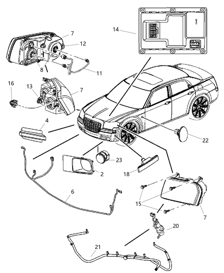 Wiring Headlamp