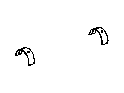 New 1990-1993 Fits Chrysler D150, D250, D350 Bearing-Crankshaft - Part # 4429274AB