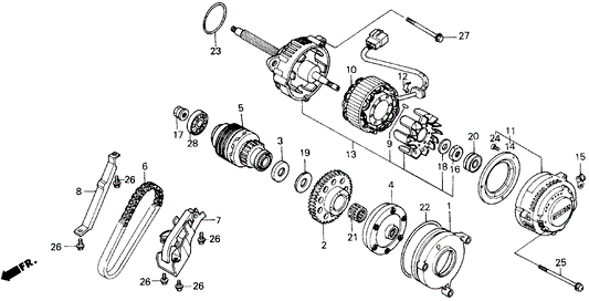 Damper Assy., Alternator