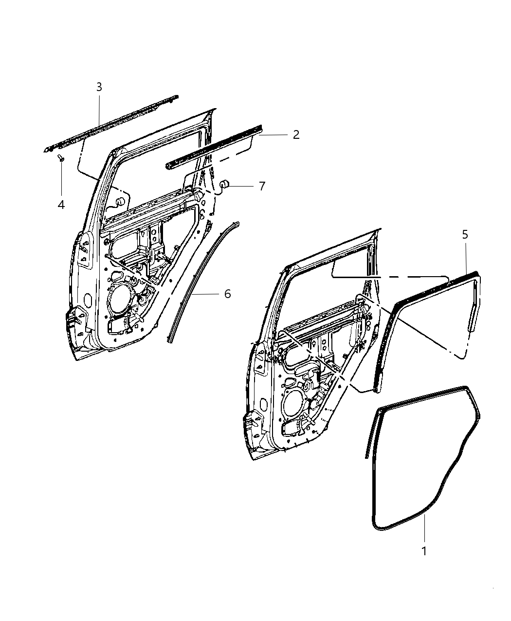 Seal Rear Door