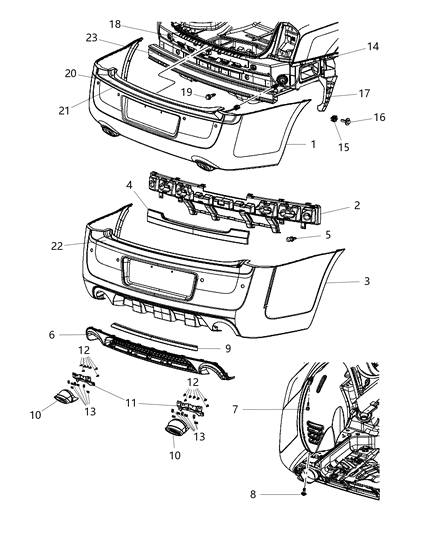 Absorber Rear Energy Stuffer