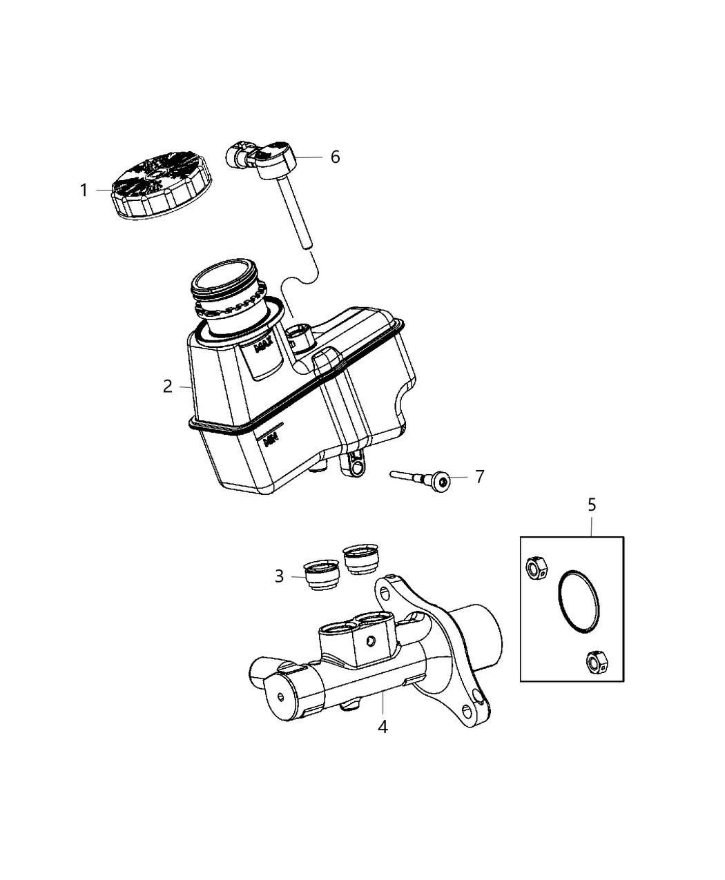Sensor Brake Fluid Level