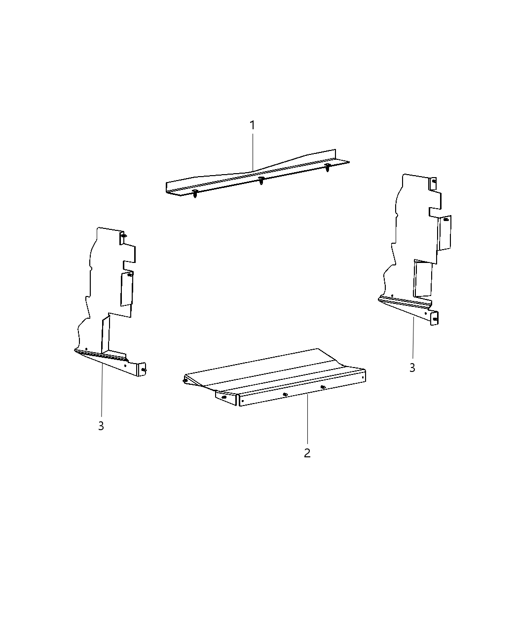 Seal Radiator Side Air