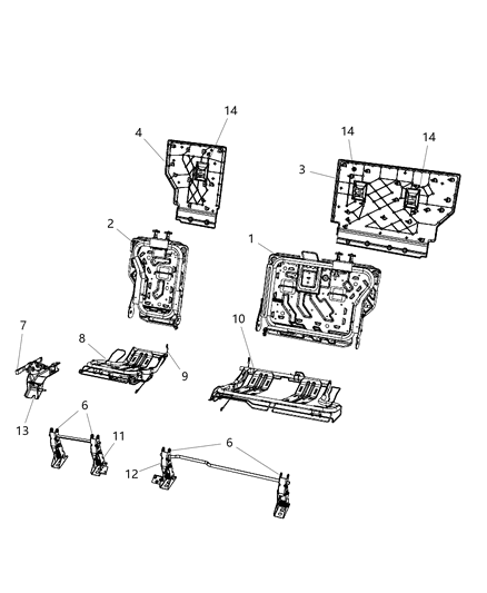 New Fits Chrysler Bezel - Part # 1JU191DVAA