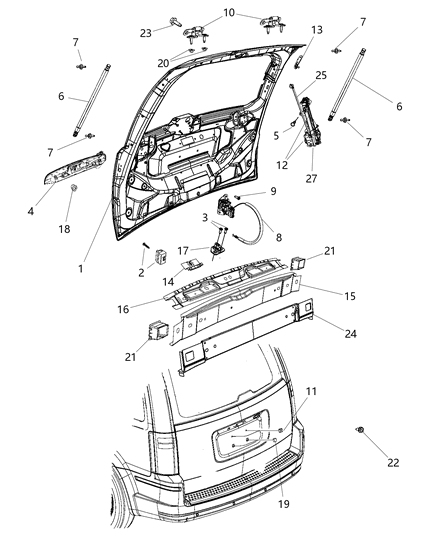 Handle Liftgate