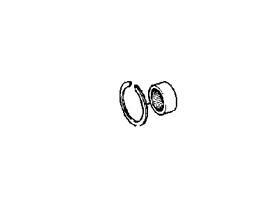 Ring, Driven Sprocket Retaining, 2-11/32 I.D., 5/64" Thick