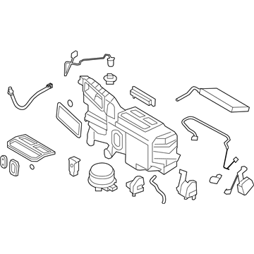 Evaporator And Housing Assy