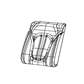 Cover Rear Seat Back Right