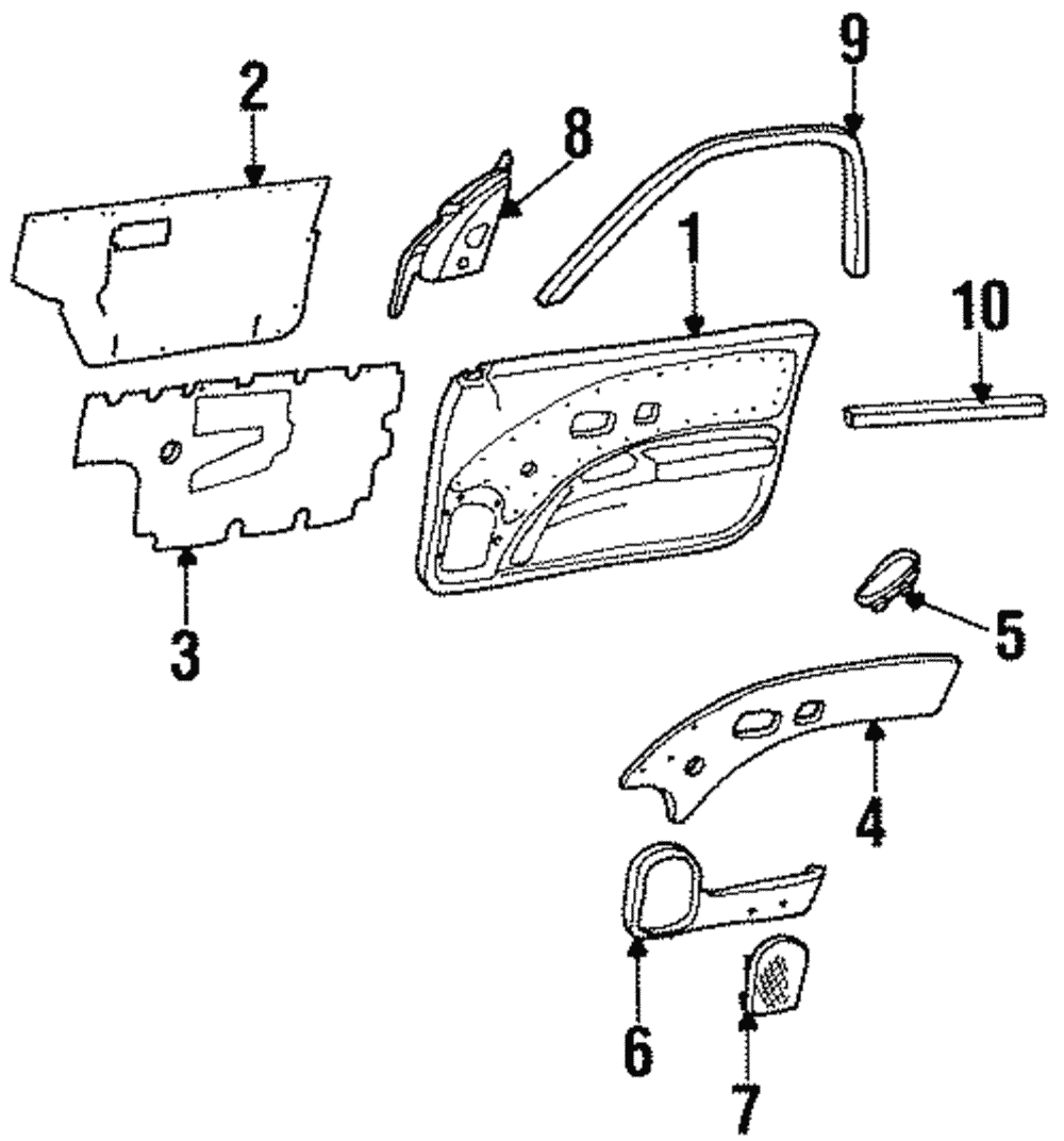 Door Trim Lining