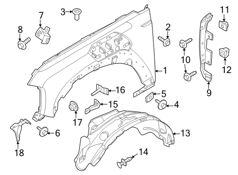 Lower Bracket Nut