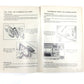 New OEM June 1958 MG MGA Twin Cam Owners Operating Handbook (AKD879)