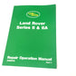 New OEM 59-71 Land Rover Series II & IIA Workshop Repair Manual Vol 1 & Vol 2