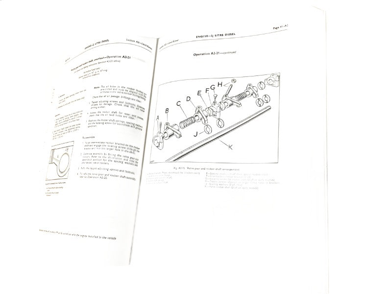 New OEM 59-71 Land Rover Series II & IIA Workshop Repair Manual Vol 2
